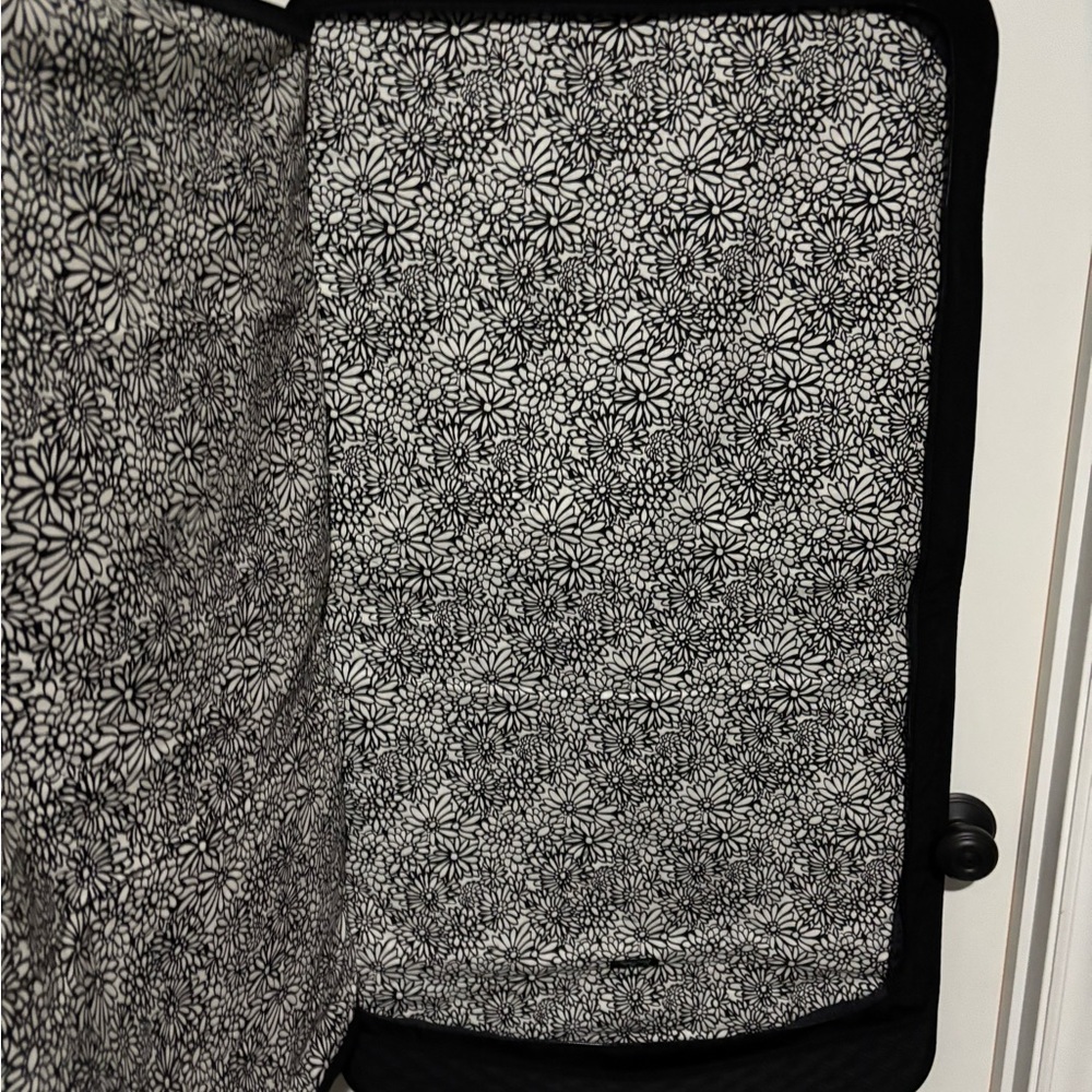 Black Quilted Garment Bag - Picture 8 of 8